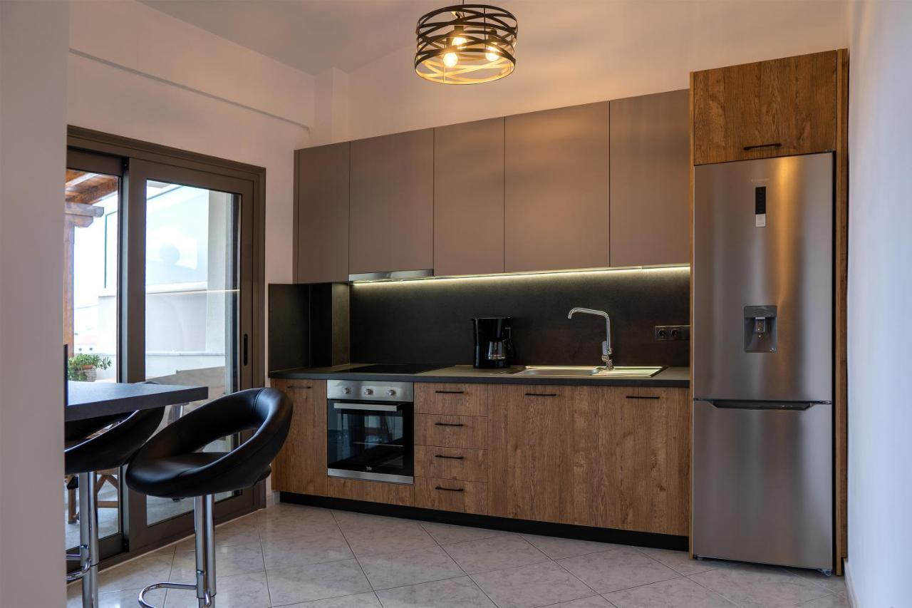 Sea View Apartment Grek Nea 4 نيا رودا المظهر الخارجي الصورة